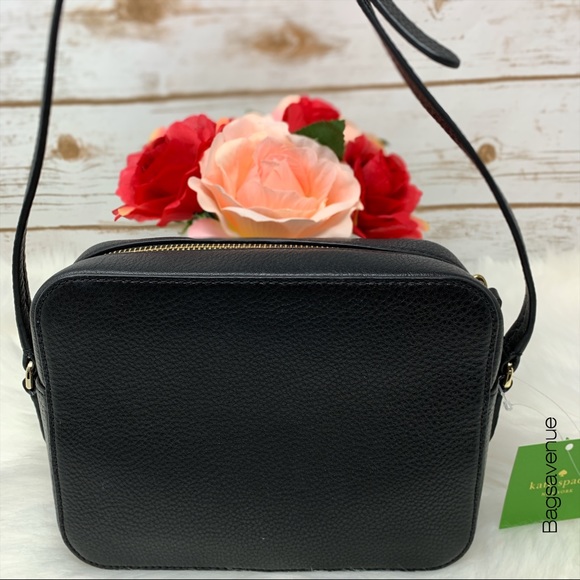 Kate spade Hayes street leather black crossbody - Picture 4 of 5